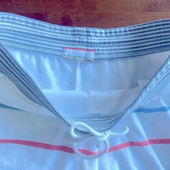 PJ Salvage Women's Loungewear “Happy Days‎ are Here” Comfy Striped Shorts Small - Picture 5 of 11